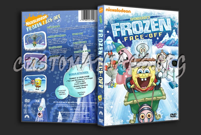 Spongebob Squarepants: Frozen Face-Off dvd cover