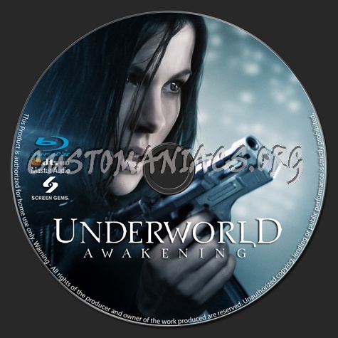 Underworld Awakening blu-ray label