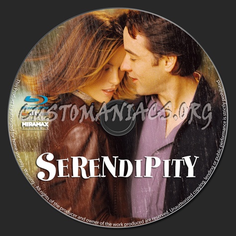 Serendipity blu-ray label