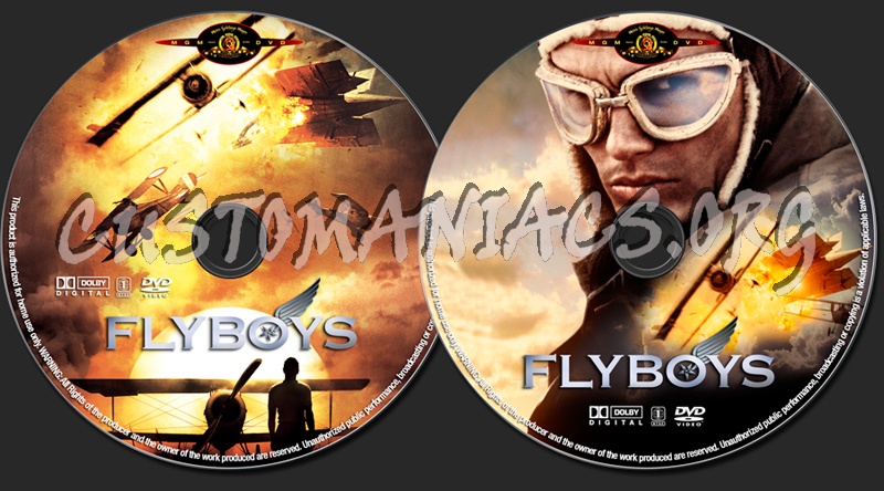 Flyboys dvd label