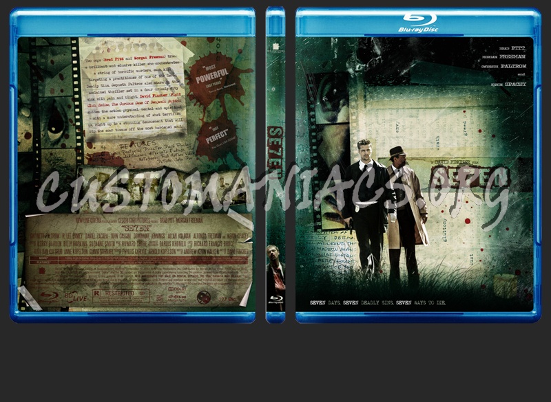 Se7en / Seven blu-ray cover