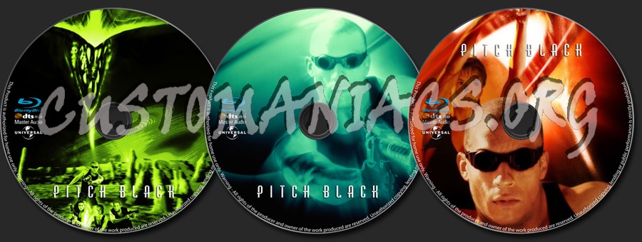 Pitch Black blu-ray label