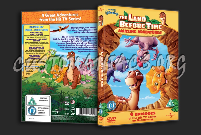 The Land Before Time: Amazing Adventures! dvd cover