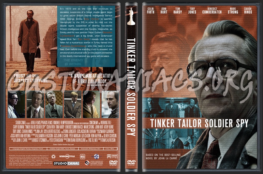 Tinker Tailor Soldier Spy dvd cover