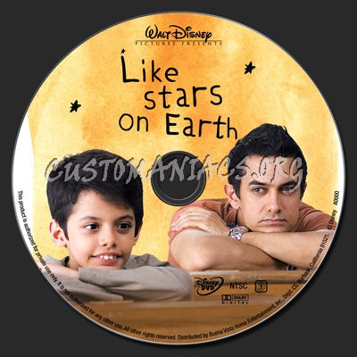 Like Stars on Earth dvd label