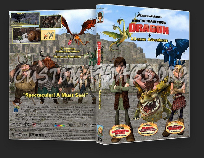 How to Train Your Dragon + All-new Adventures dvd cover