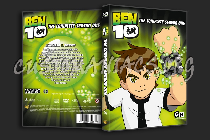 Ben 10 Season 1 dvd cover