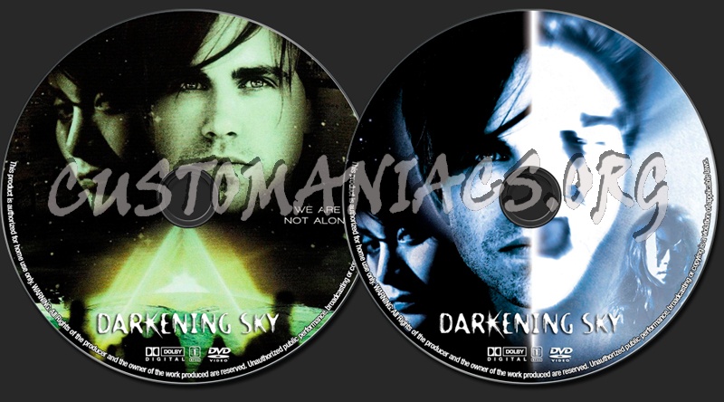 Darkening Sky dvd label