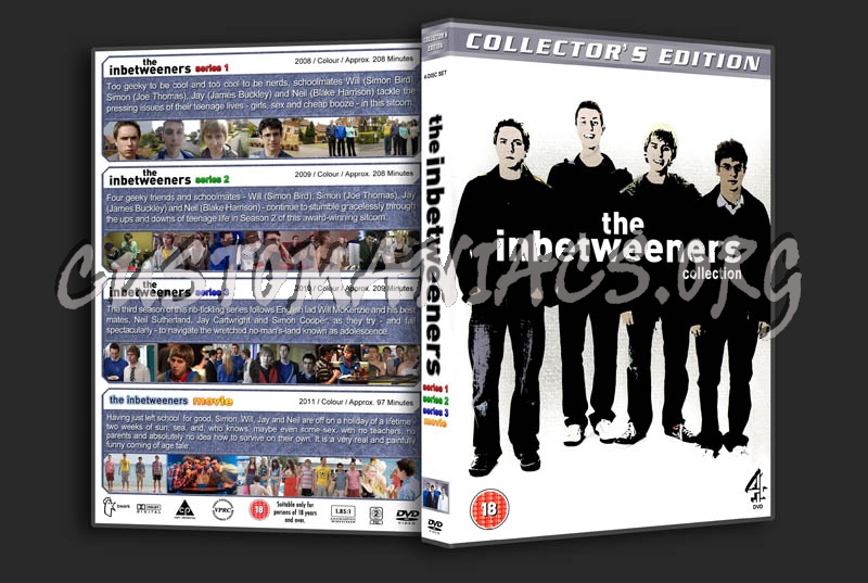 The Inbetweeners Collection dvd cover