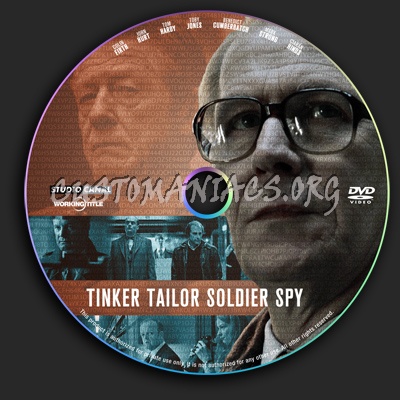 Tinker Tailor Soldier Spy dvd label