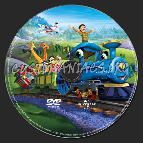 The Little Engine that Could dvd label