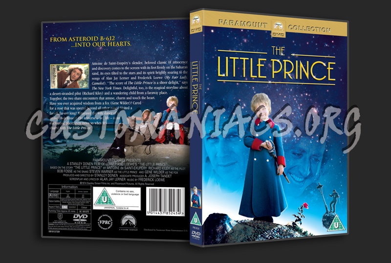 The Little Prince dvd cover