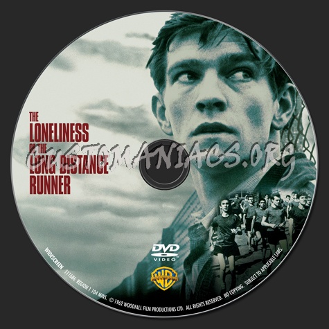 The Loneliness of the Long Distance Runner dvd label