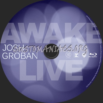 Josh Groban - Awake Live dvd label