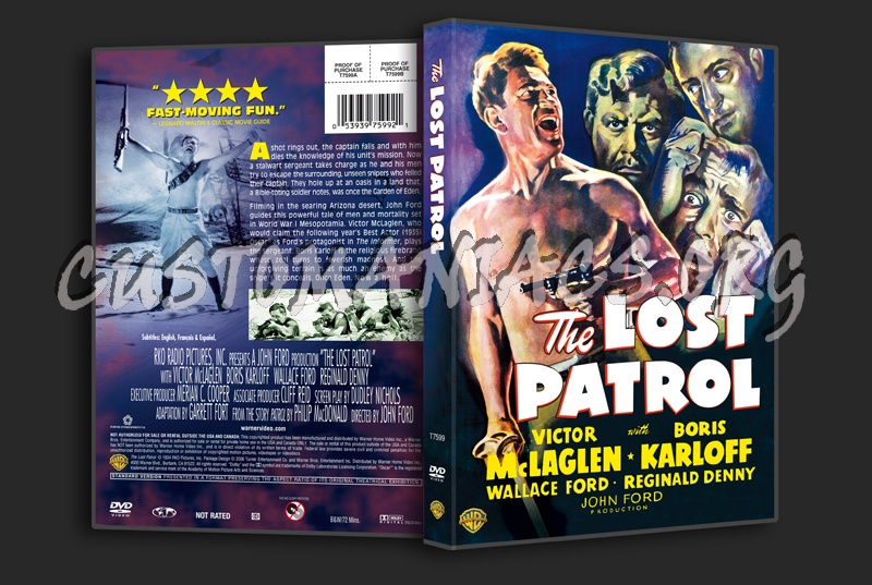 The Lost Patrol dvd cover