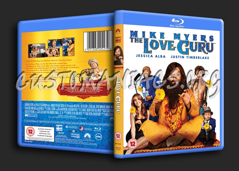 The Love Guru blu-ray cover