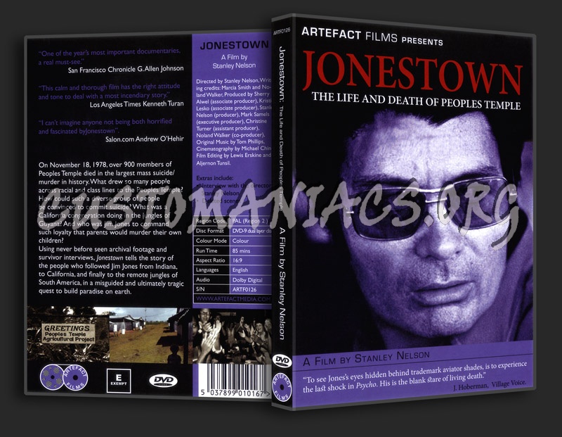 Jonestown: The Life and Death of Peoples Temple dvd cover