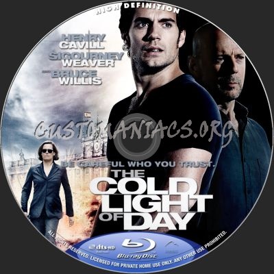 The Cold Light Of Day blu-ray label