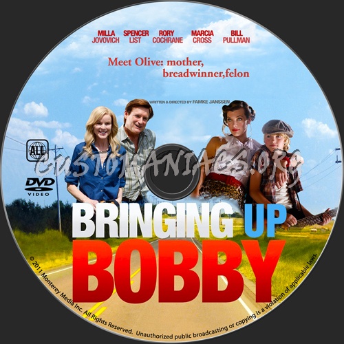 Bringing Up Bobby dvd label