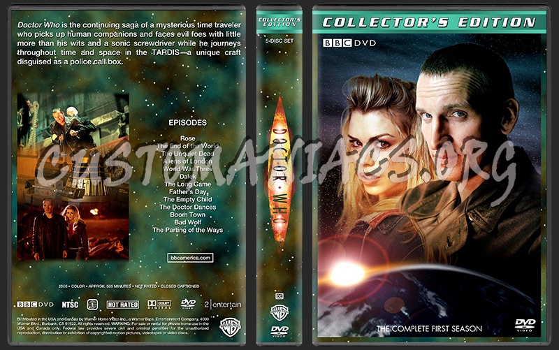 Doctor Who Seasons 1-6 dvd cover