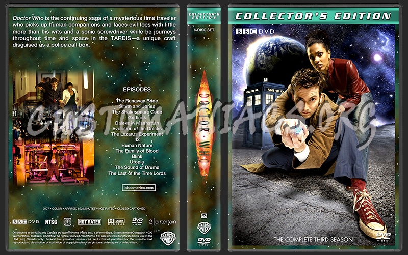 Doctor Who Seasons 1-6 dvd cover