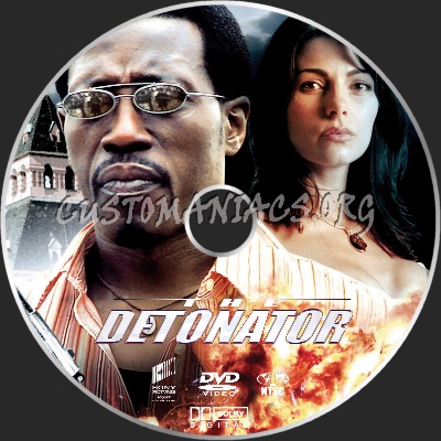 The Detonator dvd label