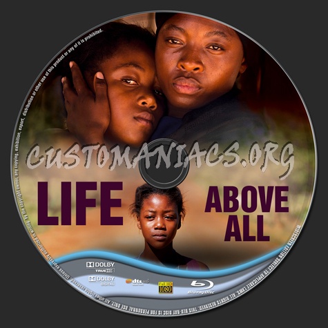 Life Above All blu-ray label