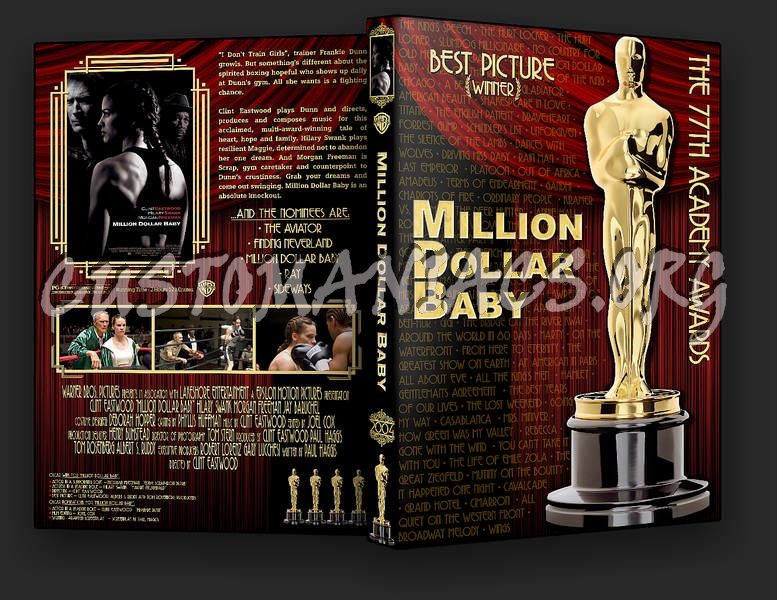 Million Dollar Baby dvd cover