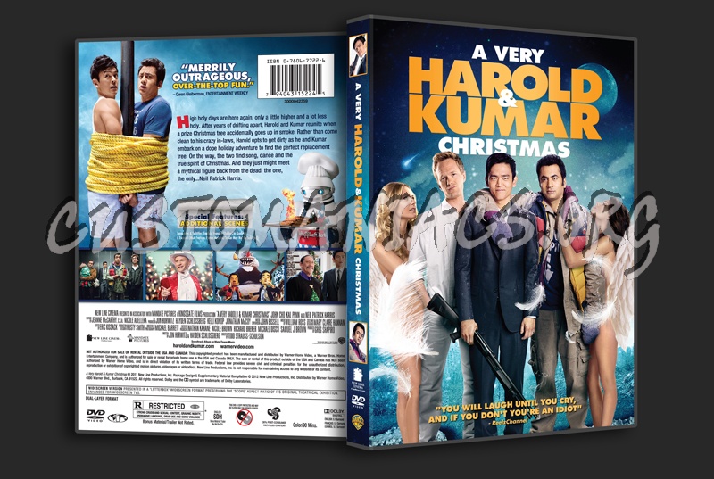 A Very Harold & Kumar Christmas dvd cover