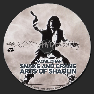 Snake And Crane Arts Of Shaolin dvd label