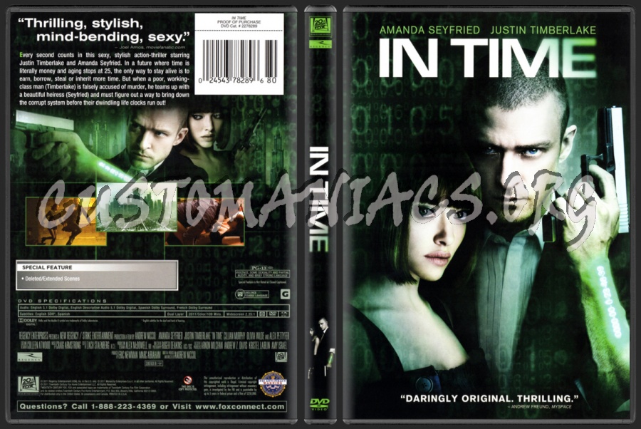 In Time dvd cover