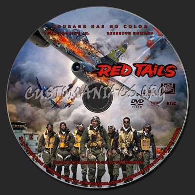 Red Tails dvd label