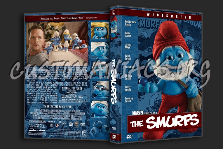 The Smurfs dvd cover