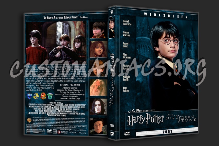 Harry Potter and the Sorcerer's Stone dvd cover