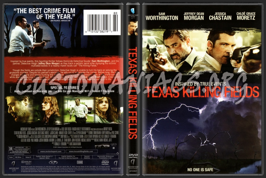 Texas Killing Fields dvd cover