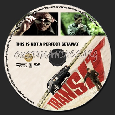 Transit dvd label