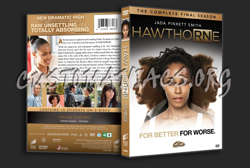 Hawthorne Season 3 dvd cover