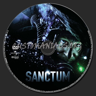 Sanctum dvd label