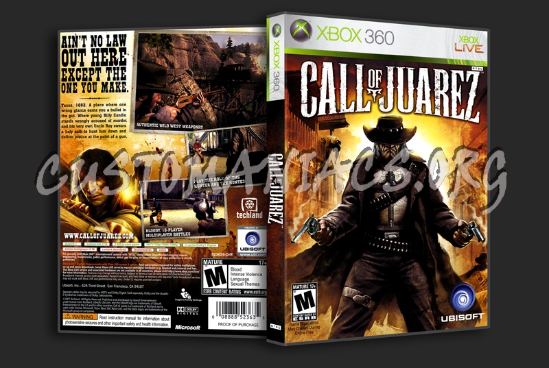 Call Of Juarez dvd cover