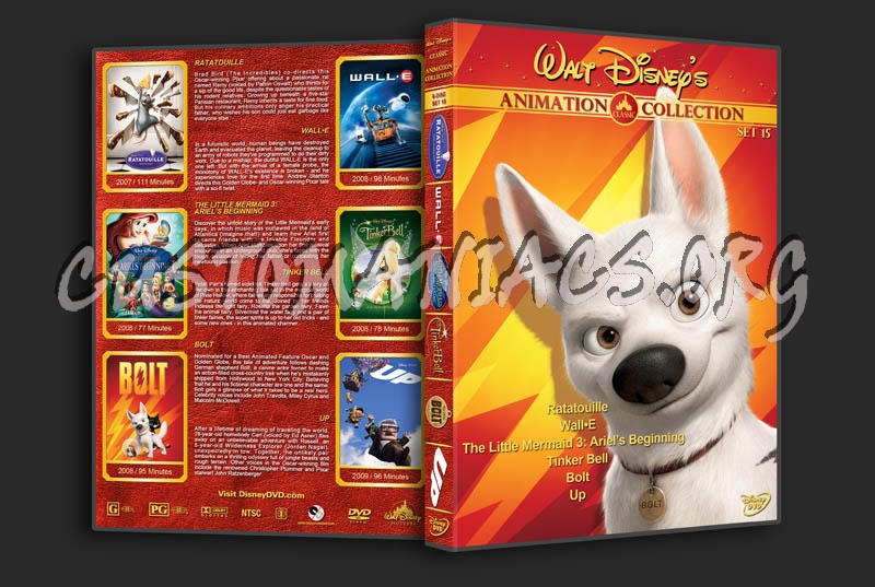 Walt Disney's Classic Animation Collection - Set 15 dvd cover