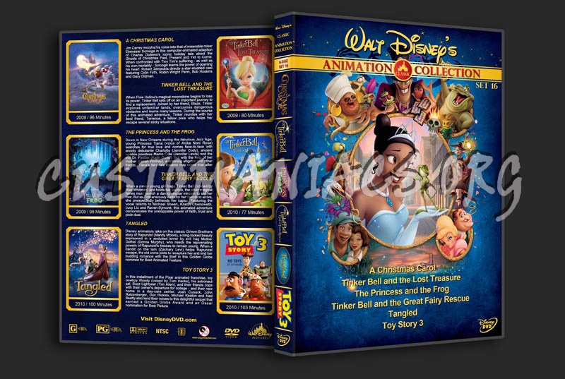 Walt Disney's Classic Animation Collection - Set 16 dvd cover