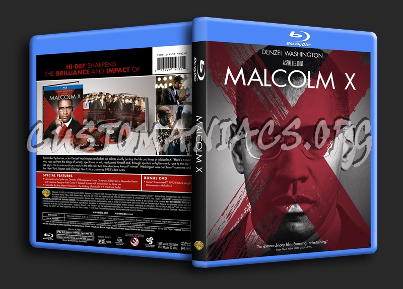 Malcolm X blu-ray cover