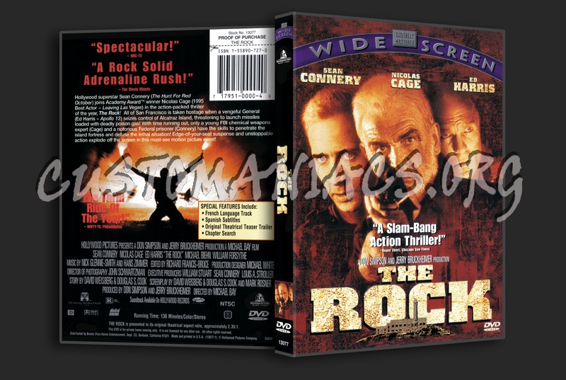 The Rock dvd cover