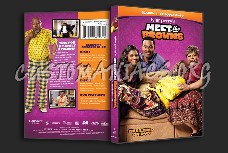 Meet the Browns Season 4 dvd cover