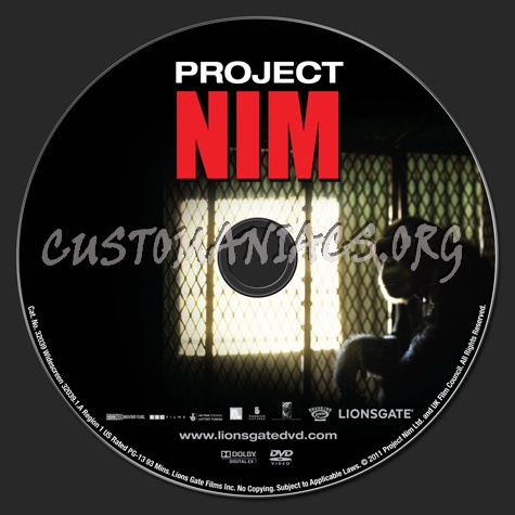 Project Nim dvd label