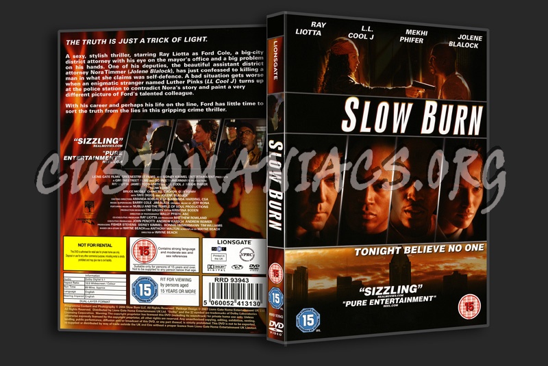 Slow Burn dvd cover