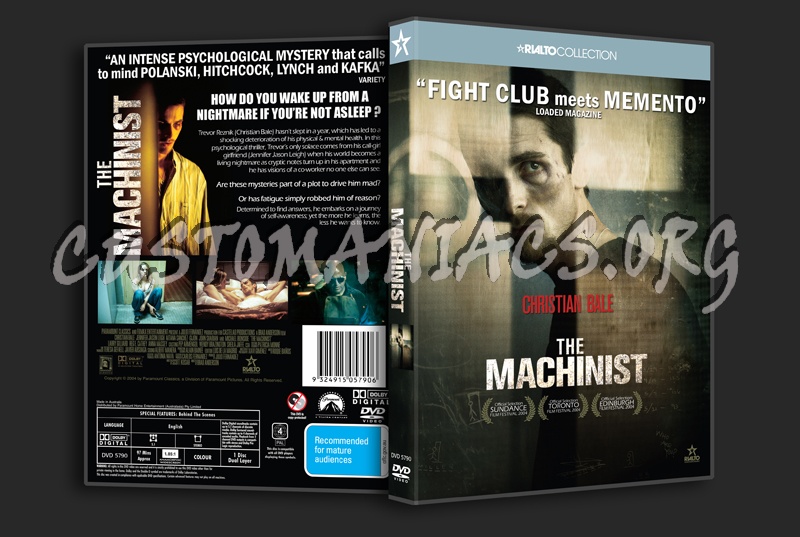 The Machinist dvd cover