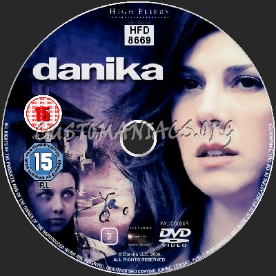 Danika dvd label