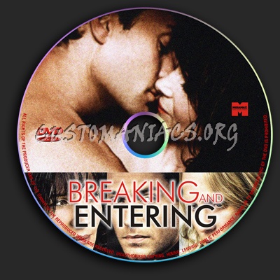 Breaking and Entering dvd label