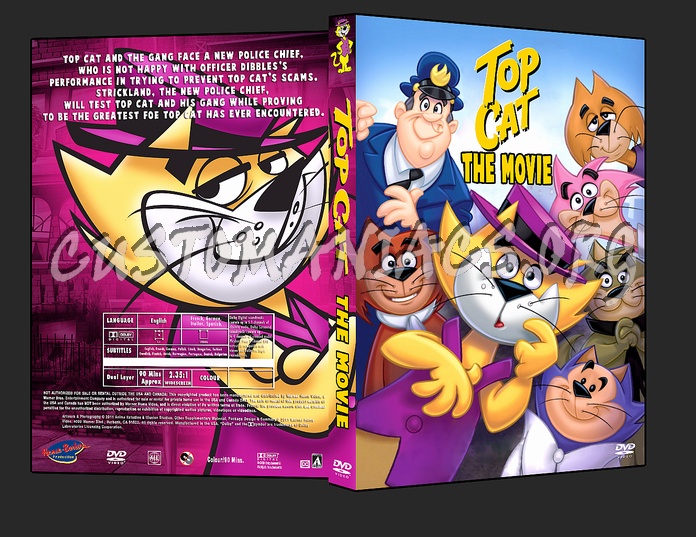 Top Cat The Movie dvd cover DVD Covers Labels by Customaniacs